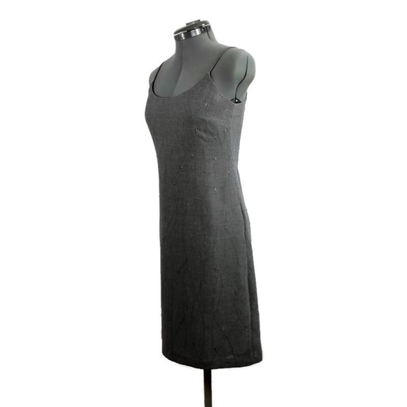 EXPRESS World Brand Classy Gray Sheath Dress - Picture 3 of 8